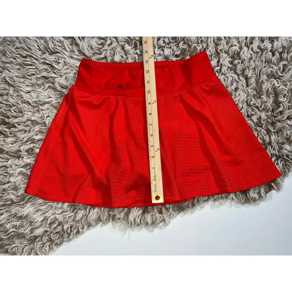 Adidas women’s Stella McCartney women’s red tennis shirt - Picture 7 of 15